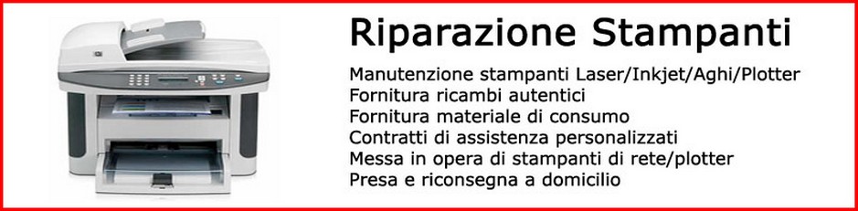 riparazione stampanti roma a domicilio